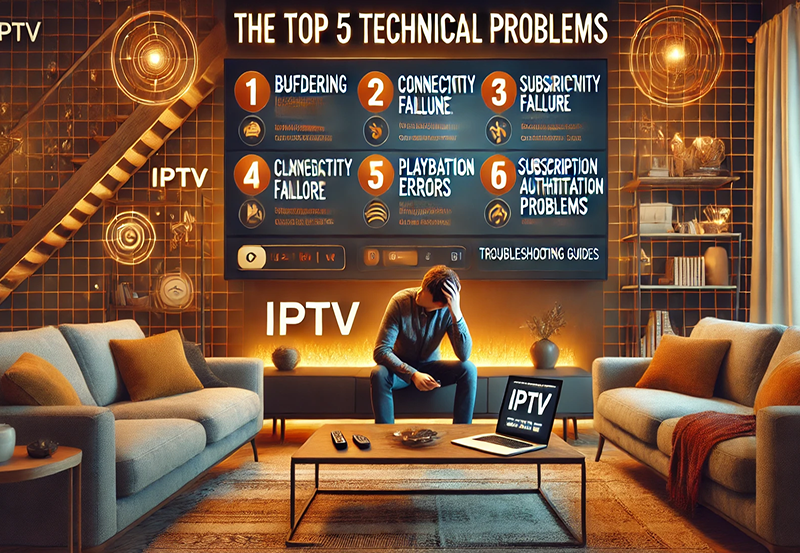 - IPTV Troubleshooting 101: The 5 Technical Issues You Need to Know